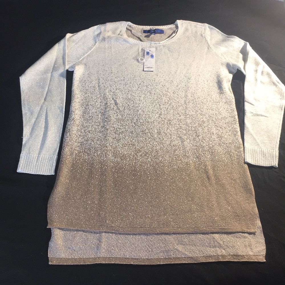 Apt 9 gold sweater